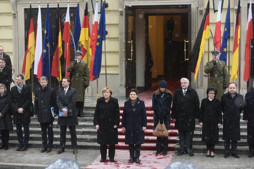 Angela Merkel z wizytą w Polsce