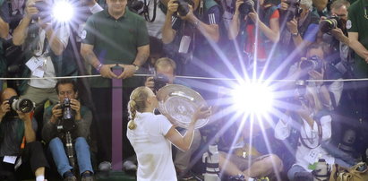 Kvitova wygrywa Wimbledon