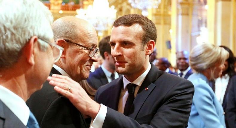 Emmanuel Macron has kept Jean-Yves Le Drian as one of the few members of the outgoing government