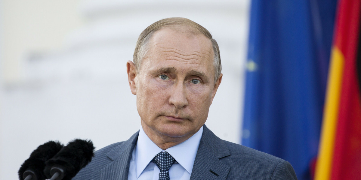 Prezydent Rosji, Władimir Putin.