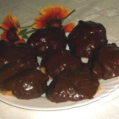 Csokoládés profiterole