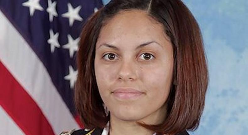 Spc. Hilda I. Clayton