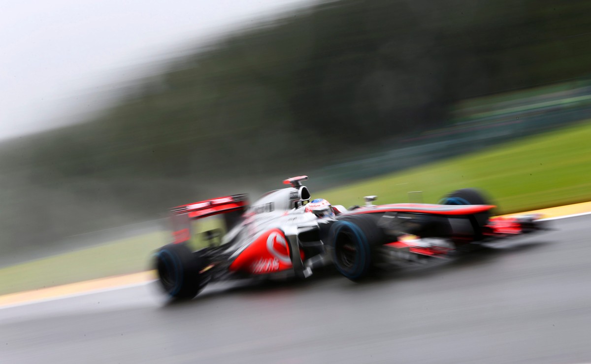 Button wygrał kwalifikacje. Wystartuje z pole position do GP Belgii