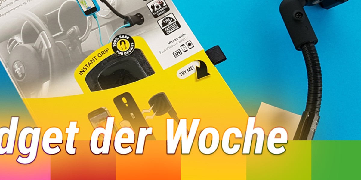 Gadget der Woche 92: Magnet-Handy-Halter mit Ladegerät | TechStage