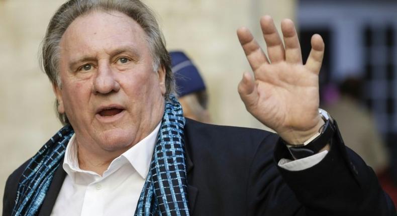 Depardieu, 69, is France's biggest international star and has made more than 180 films