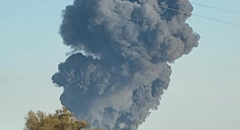 A massive explosion and fire erupted at a Texas dairy farm this week, killing thousands of cows.Castro County Sheriff's Office