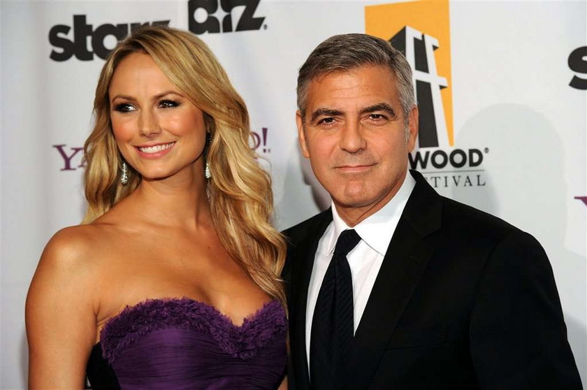 Dziewczyna Clooneya zarabia na nim fortunę