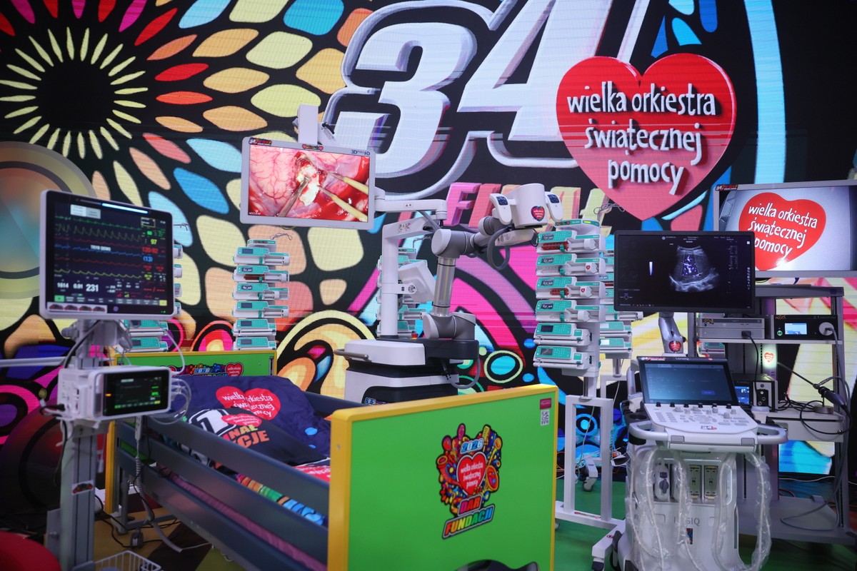 Studio telewizyjne WOŚP