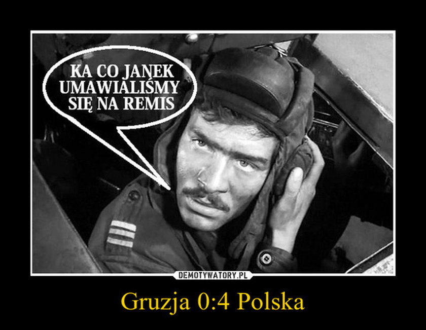 Memy po meczu Gruzja - Polska! GALERIA