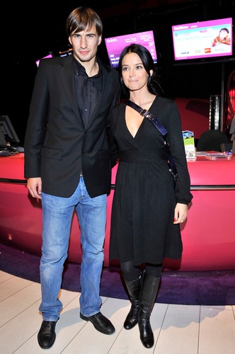 Aktorka Anna Przybylska i jej mąż Jarosław Bieniuk