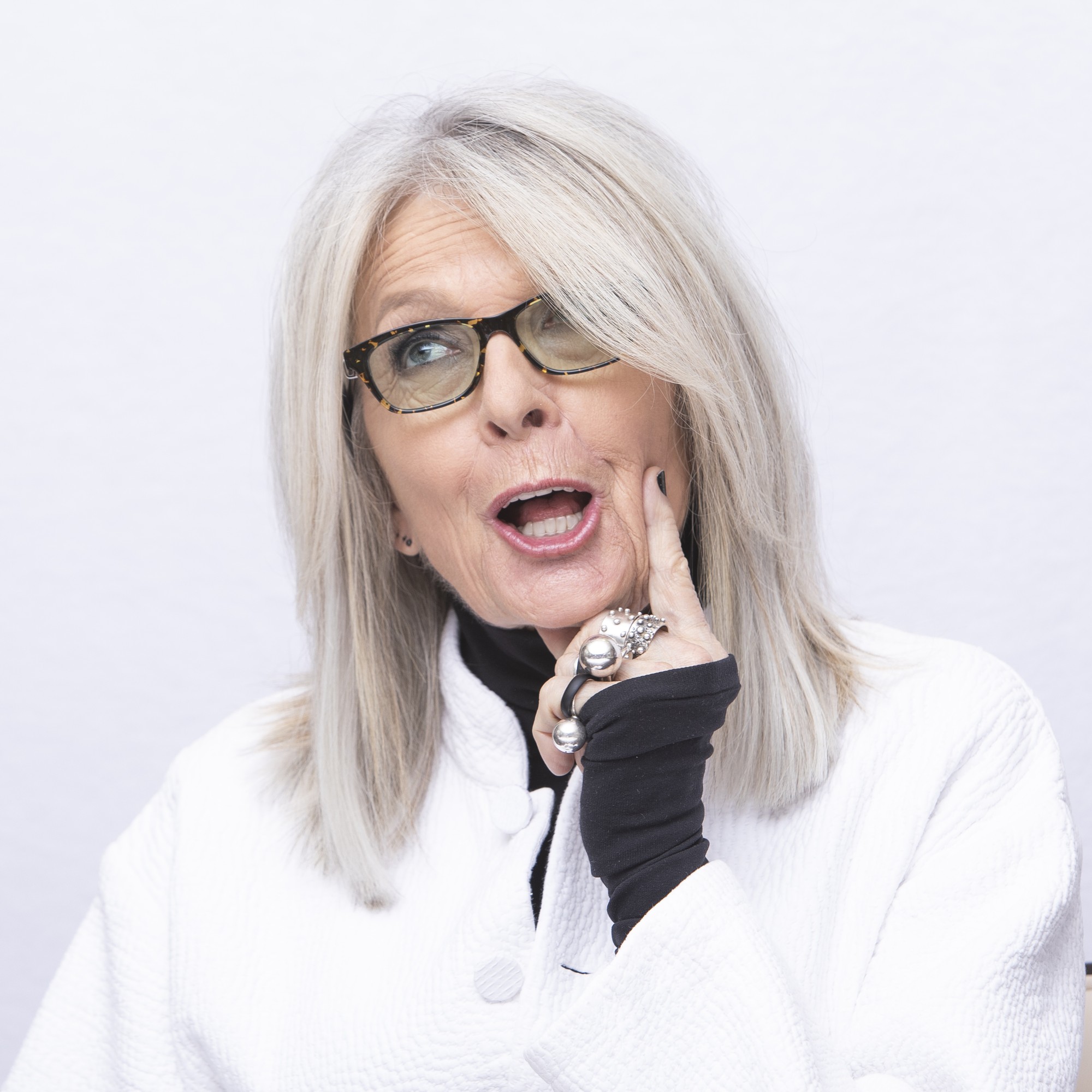 Herečka Diane Keaton.