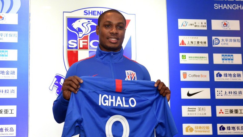 Image result for Odion Ighalo (Shanghai Shenhua)