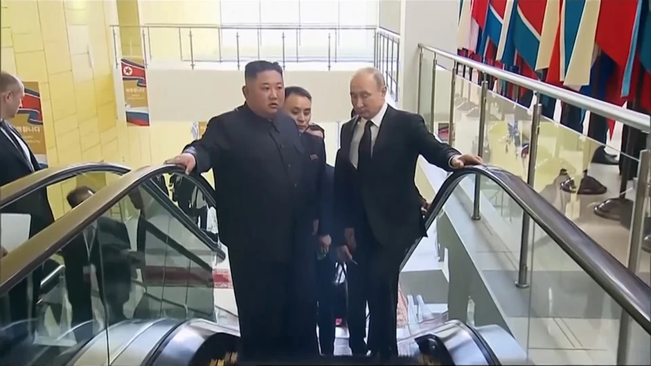 Kim i Putin na univerzitetu