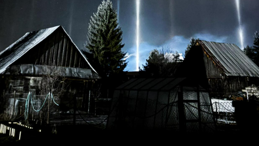 Vzácny úkaz v podtatranskej obci.