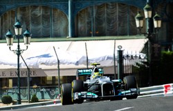 Rosberg najszybszy na ostatnim treningu przed GP Monaco