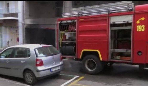 Požar u podzemnoj garaži na Zvezdari