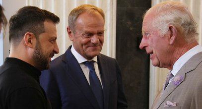 Donald Tusk zaliczył wpadkę przy królu Karolu III. "To nie powinno się wydarzyć"