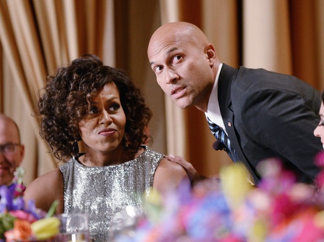 Michelle Obama i Keegan-Michael Key