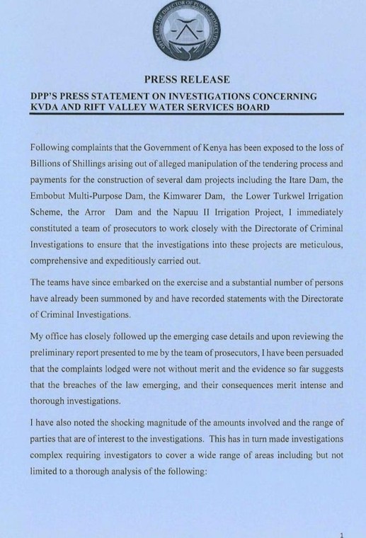 Statement from DPP Noordin Haji 