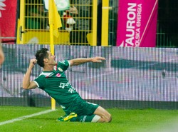 T-Mobile Ekstraklasa: Śląsk wygrał z Lechem w hicie kolejki