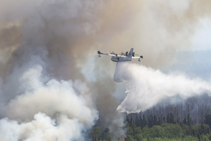 Najnaseljeniji deo Aljaske je i dalje pod dimom