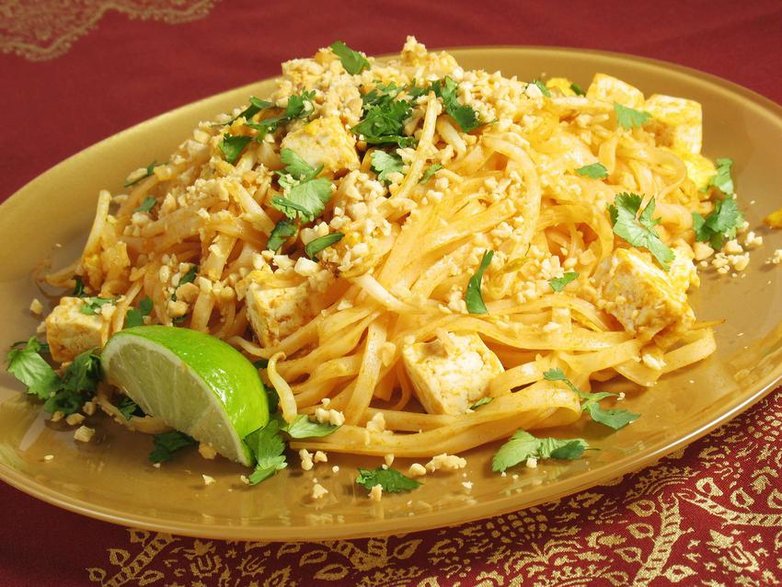 Pad thai z tofu