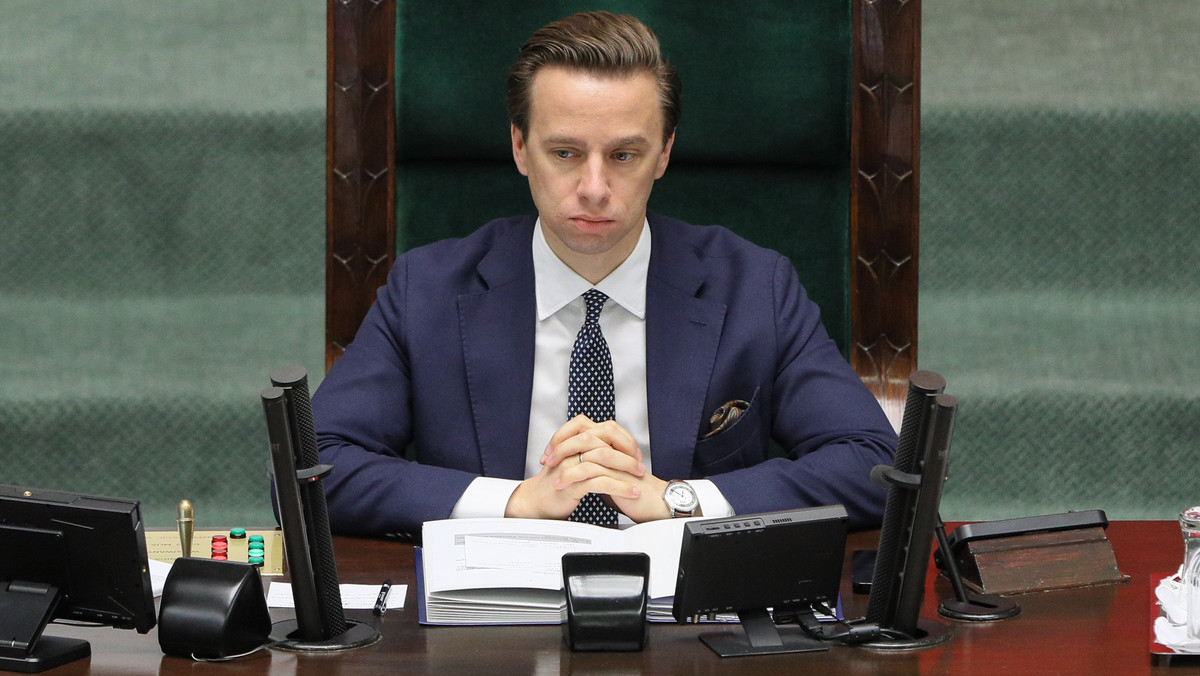 Krzysztof Bosak: będą dwie zmiany w regulaminie Sejmu
