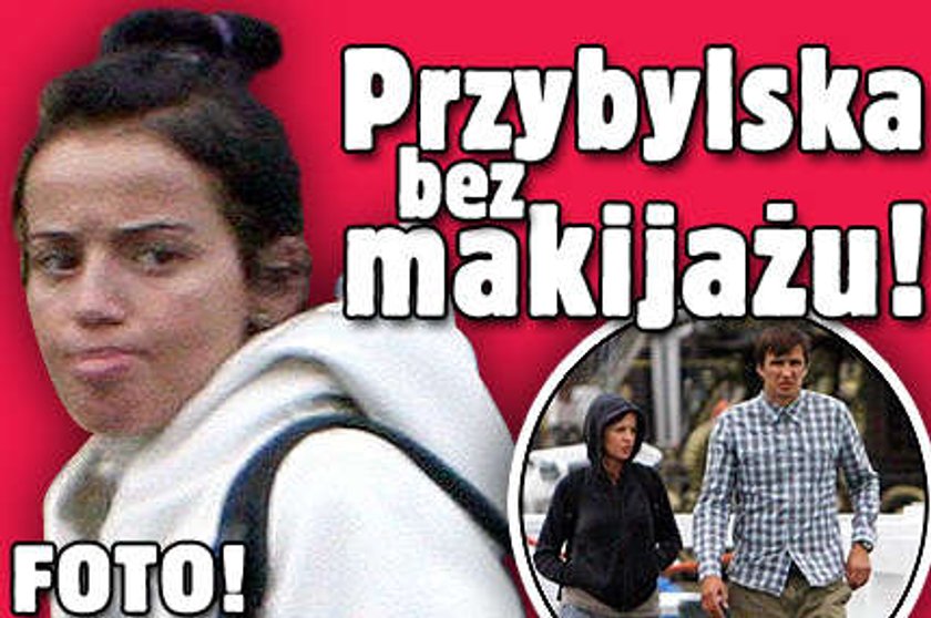 Przybylska bez filmowego makijażu! FOTO