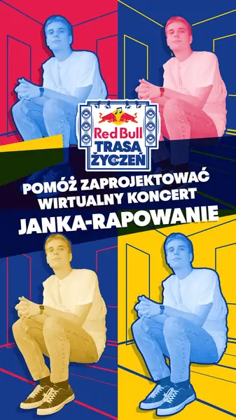 Jan Rapowanie wystąpi podczas koncertu Red Bull Trasa Życzeń