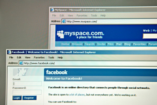 MySpace i Facebook