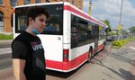 O włos od olbrzymiej tragedii w Piotrkowie Trybunalskim. Bohaterski 14-latek uratował kierowcę autobusu i innych pasażerów