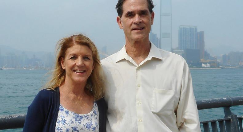 The author and his wife have lived in Hong Kong for 35 years but are moving to the US to retire.Courtesy of the author