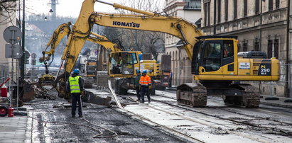 Kraków stanął w korkach. Wszystko przez remonty