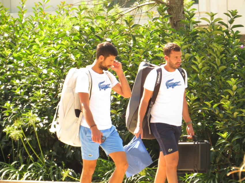 Novak Đoković i Karlos Gomez