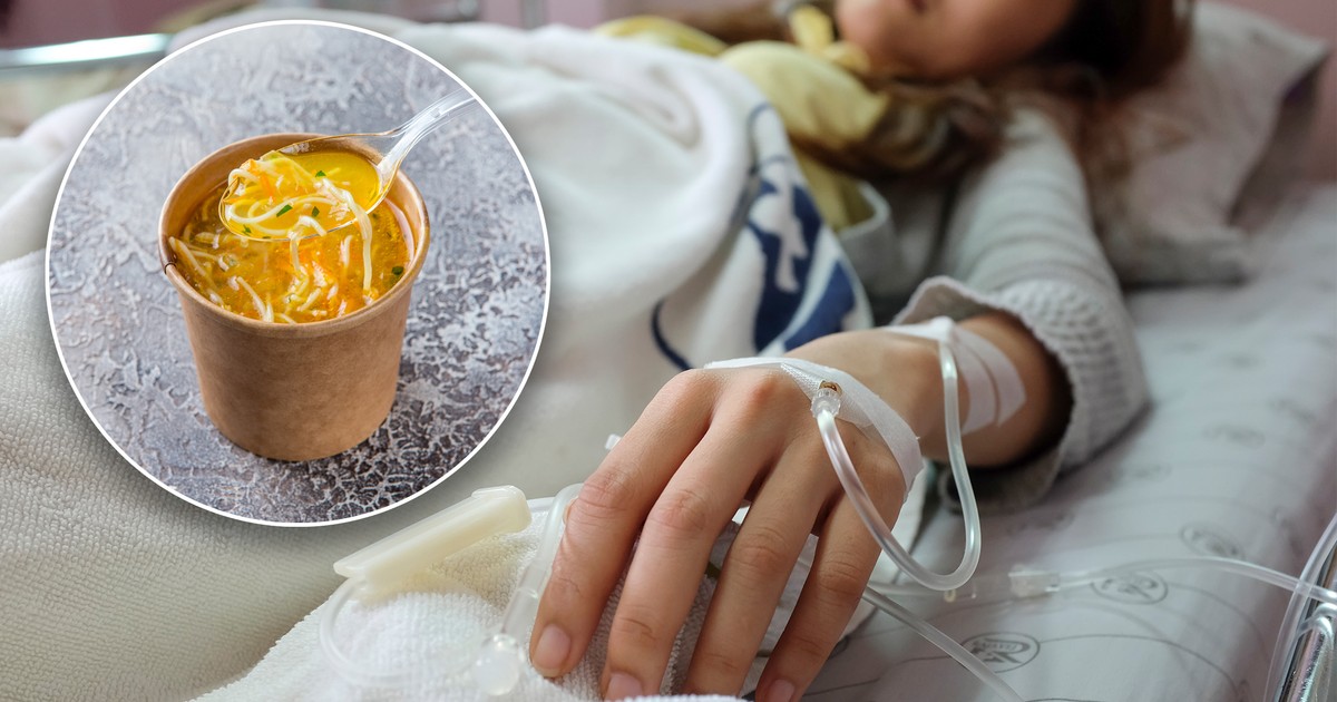 Food poisoning in soup from the store.  The poisoned 23-year-old was paralyzed