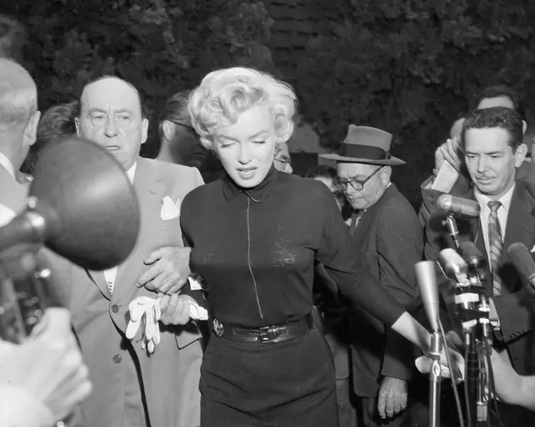 Czy Marilyn Monroe wiedziała za dużo? Fot. Bettmann