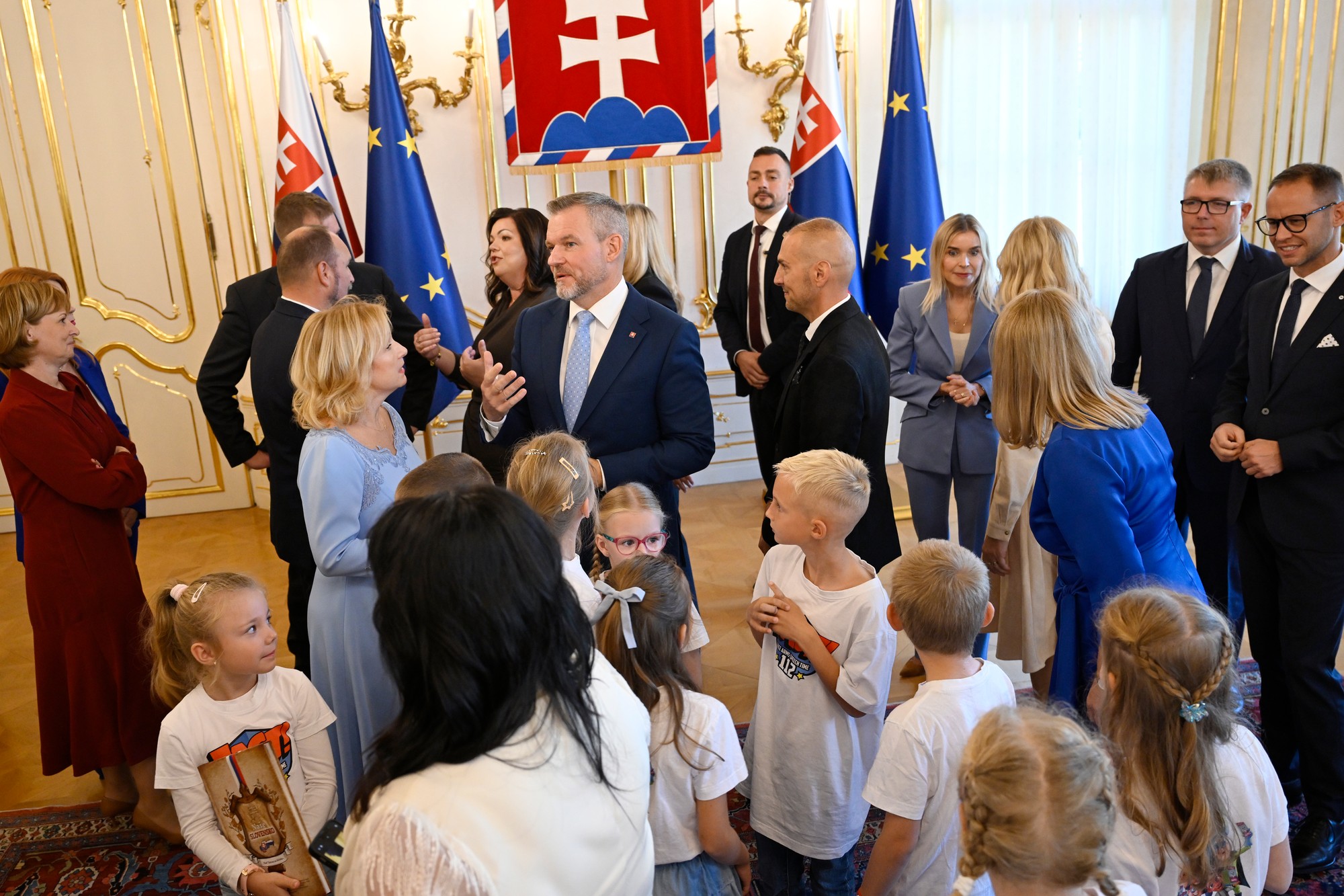 Prezident sa stretol so zástupcami a účastníkmi iniciatívy Zdravšie školy.