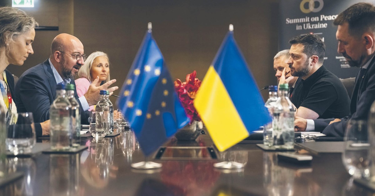Wejście do UE, na dziś bardziej realne niż akcesja do NATO, mogłoby ograniczyć rosyjską agresję – uważa Ołeksandr Mereżko