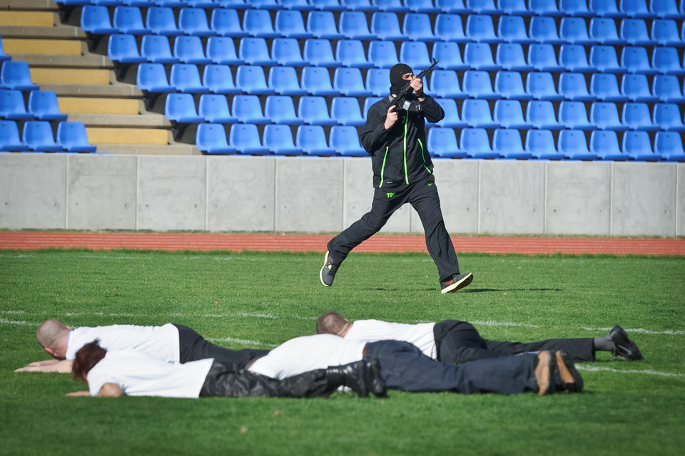 Ćwiczenia antyterrorystów przed Euro 2012