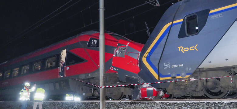 Zderzenie pociągów we Włoszech. Są ranni