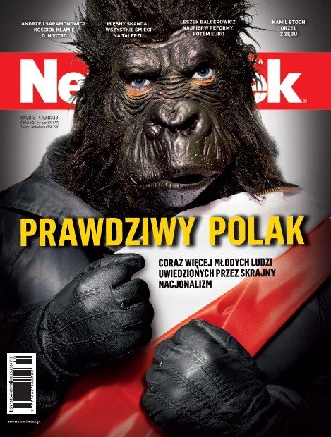 Okładka najnowszego "Newsweeka"