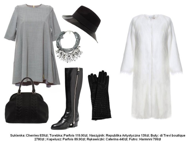 STYLIZACJE z futrem na sezon jesień/zima 2014/2015