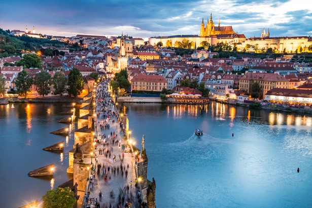 Panorama Pragi, Czechy