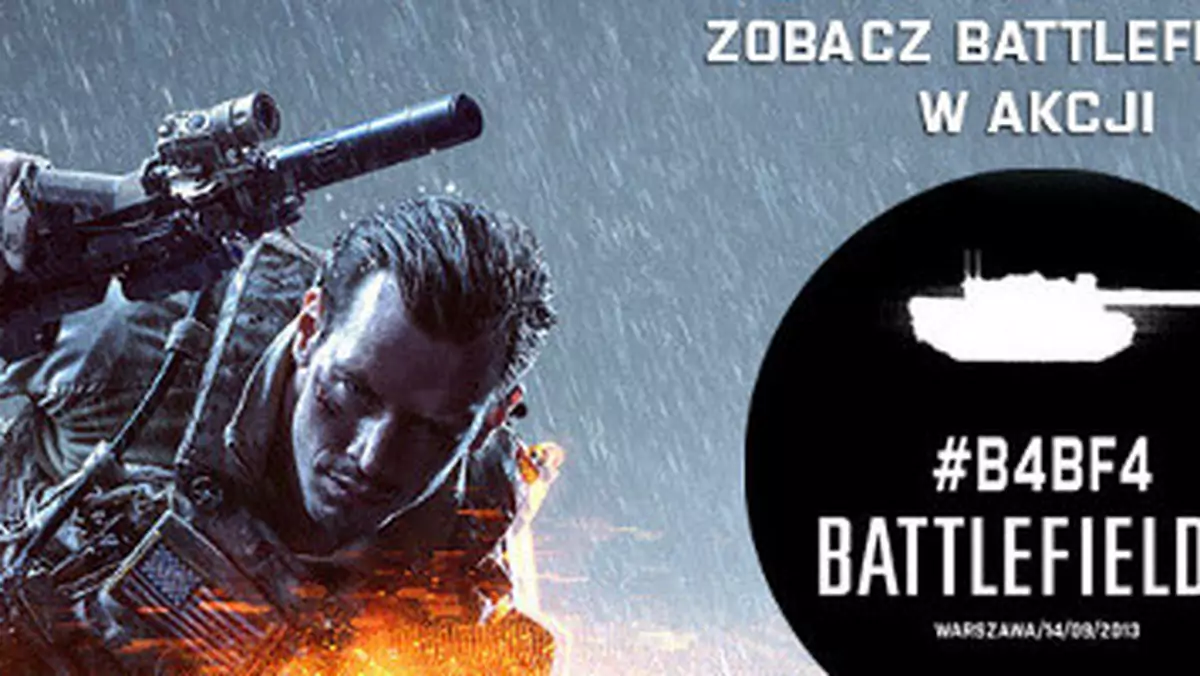 Przedpremierowa rozgrywka w Battlefield 4: streaming na żywo z polskim komentarzem
