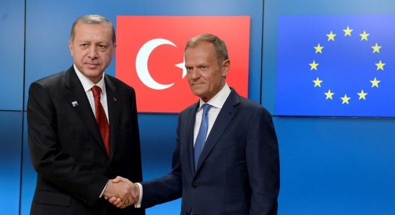 EU-Turkey relations have been strained in recent months