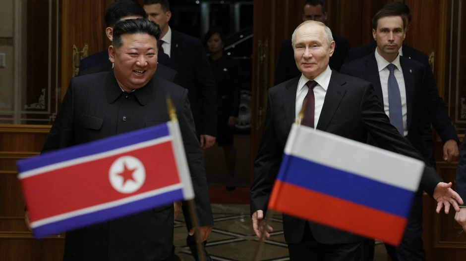 Lideri Severne Koreje i Rusije - Kim Džong Un i Vladimir Putin | Foto: Getty Images