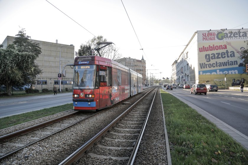 Ul. Sienkiewicza we Wrocławiu