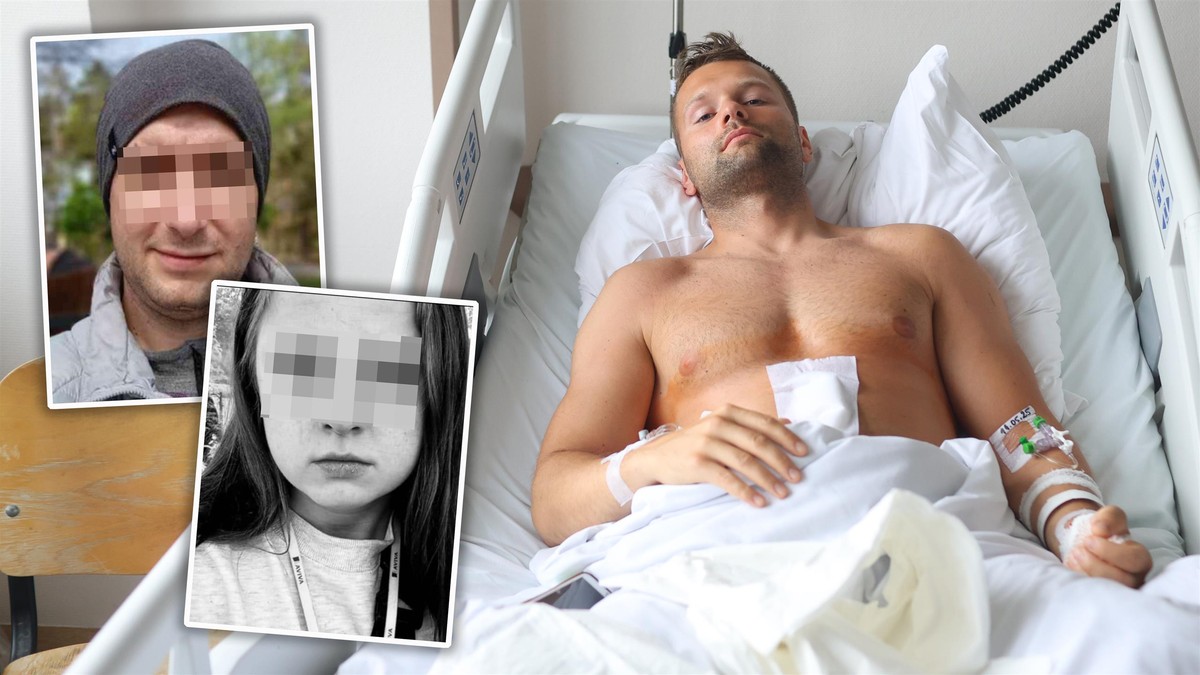 Sebastian został ranny, bo zwrócił uwagę nieprzyzwoitej parze. Oboje są poszukiwani
