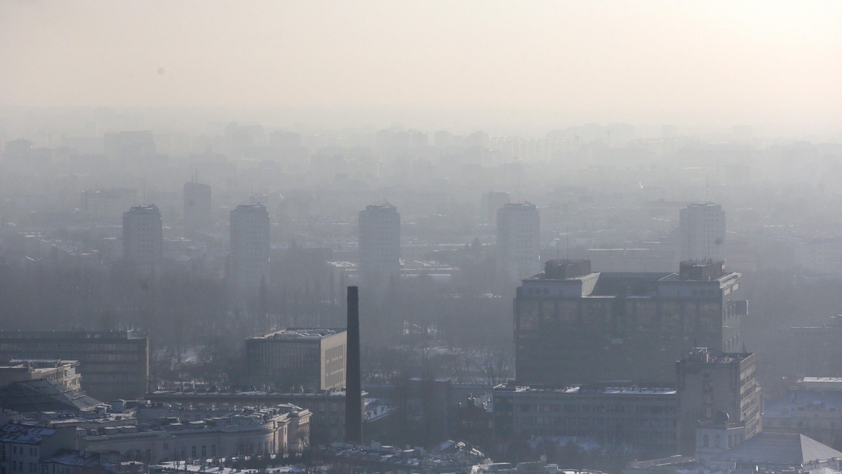 Smog nad Warszawą