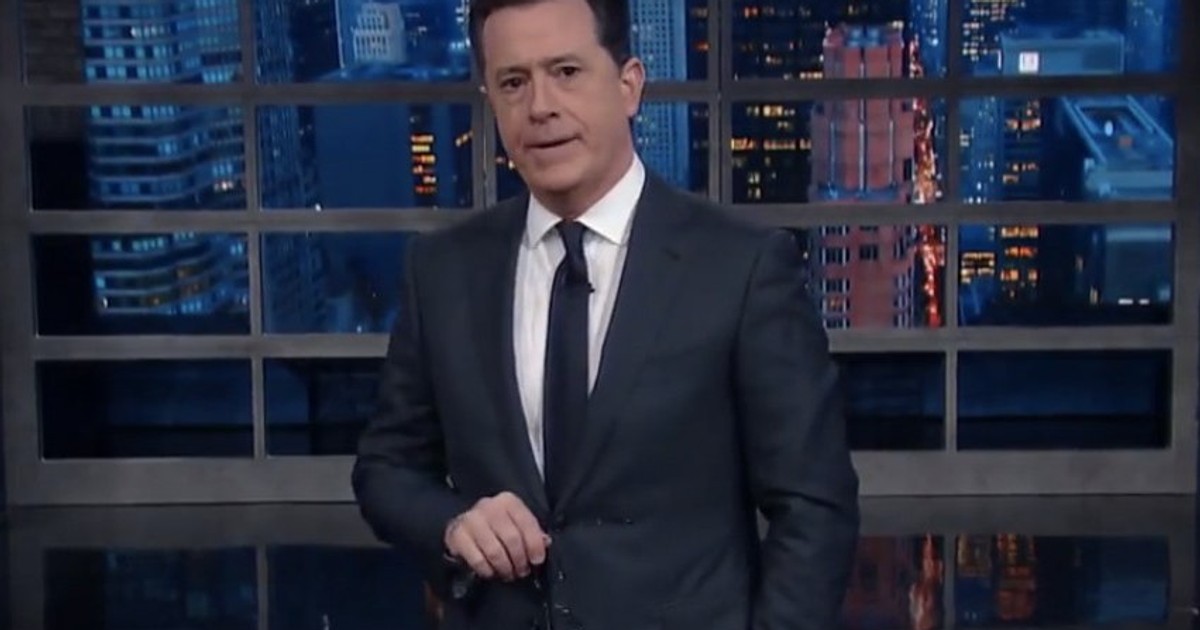 Stephen Colbert mocks Trump's Sweden comment with fake tribute ...
